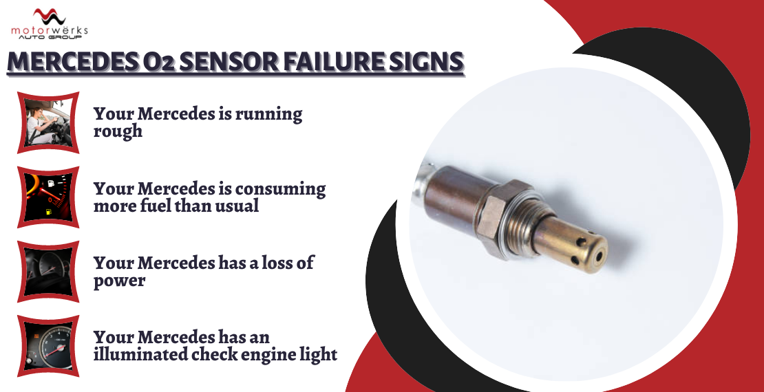Mercedes O2 Sensor Failure Signs